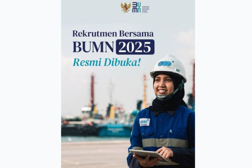 Rekrutmen Bersama BUMN dibuka 7 Maret 2025.(Instagram/@fhci.bumn)