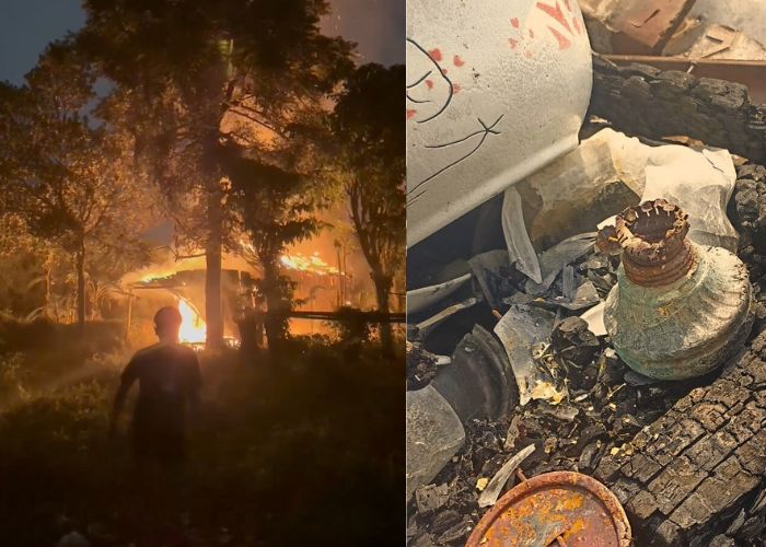 Rumah Lansia Sebatang Kara Kebakaran Hingga Tewaskan Pemiliknya