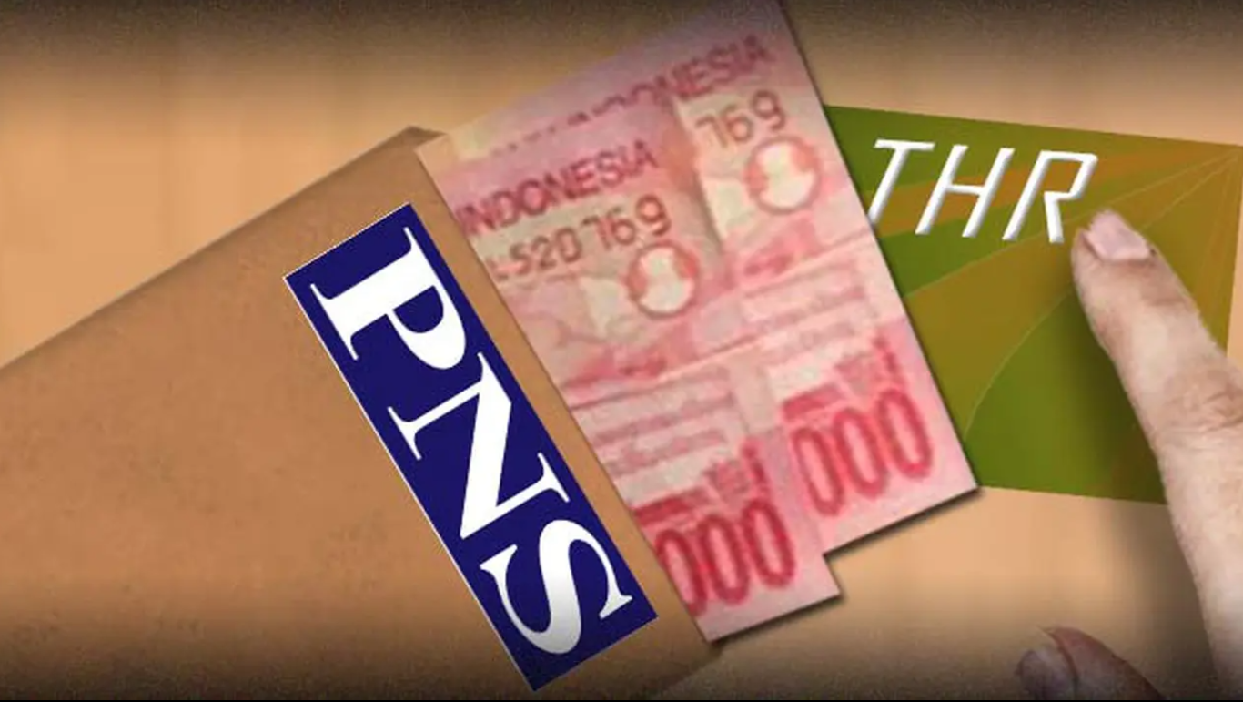 Ilustrasi THR PNS (Grafis: Abdillah/Liputan6.com)