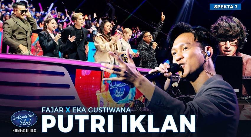 Lagu ST12 Putri Iklan kembali Populer di media sosial. (YouTube Indonesia Idol)