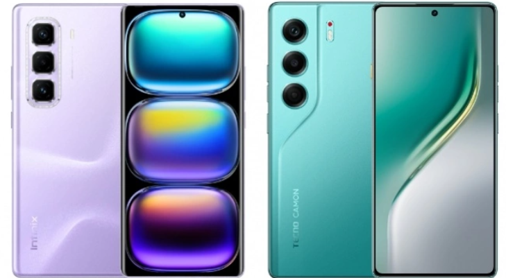 Rekomendasi HP Murah Rp 2 Jutaan Lancar Main Game - Infinix Hot 50 Pro+ dan Tecno Camon 40. [Suara.com]
