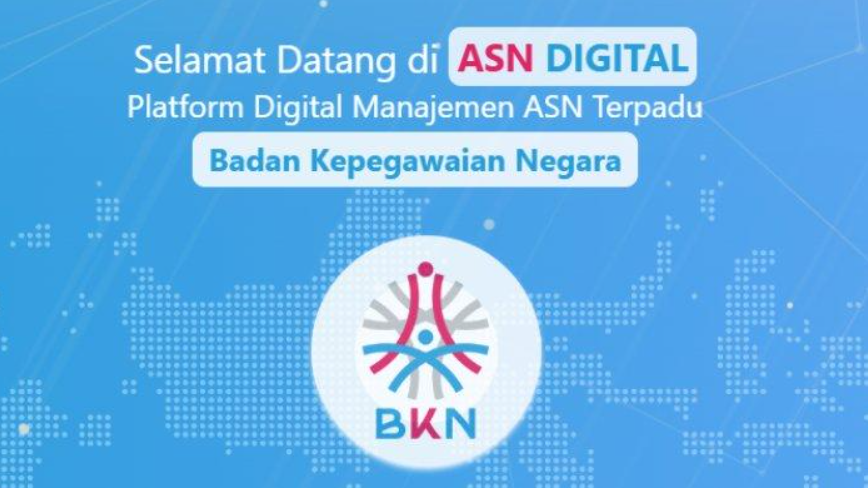Tangkapan layar portal ASN Digital pada Minggu (23/3/2025) memperlihatkan halaman utama. Berikut solusi jika menghadapi kendala gagal aktivasi Multi-Factor Authentication (MFA) di ASN Digital