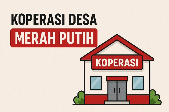 Ilustasi Koperasi desa merah putih.