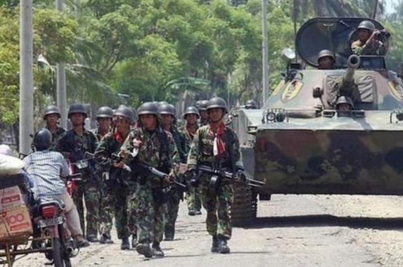 TNI AL Beri Penjelasan Soal Video Eks Marinir Gabung Rusia yang Viral. (Tangkapan layar)