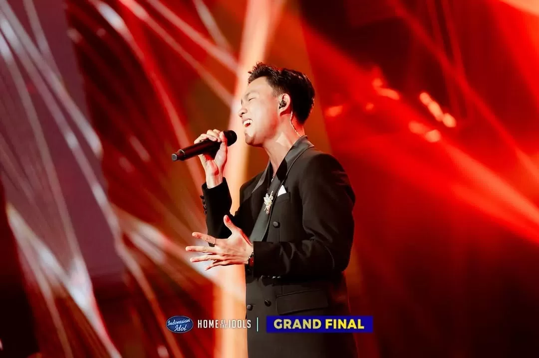 Potret penampilan Fajar Nurdiansyah pada malam grandfinal senin 12 mei lalu