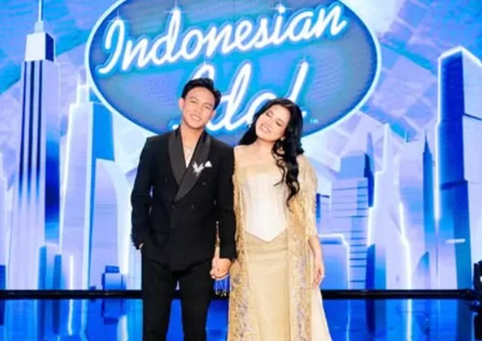 Fajar Noor dan Shabrina Leanor usai tampil pada senin 12 Mei kemarin