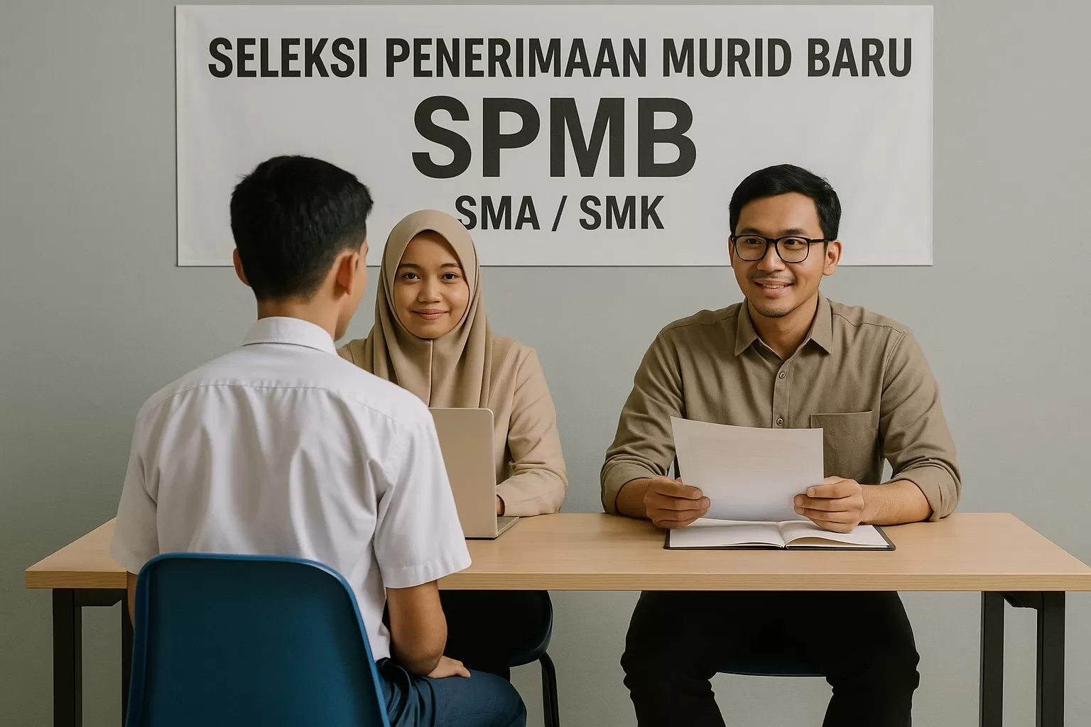 Ilustrasi Penerimaan Siswa Baru Tingkat SMA/SMK