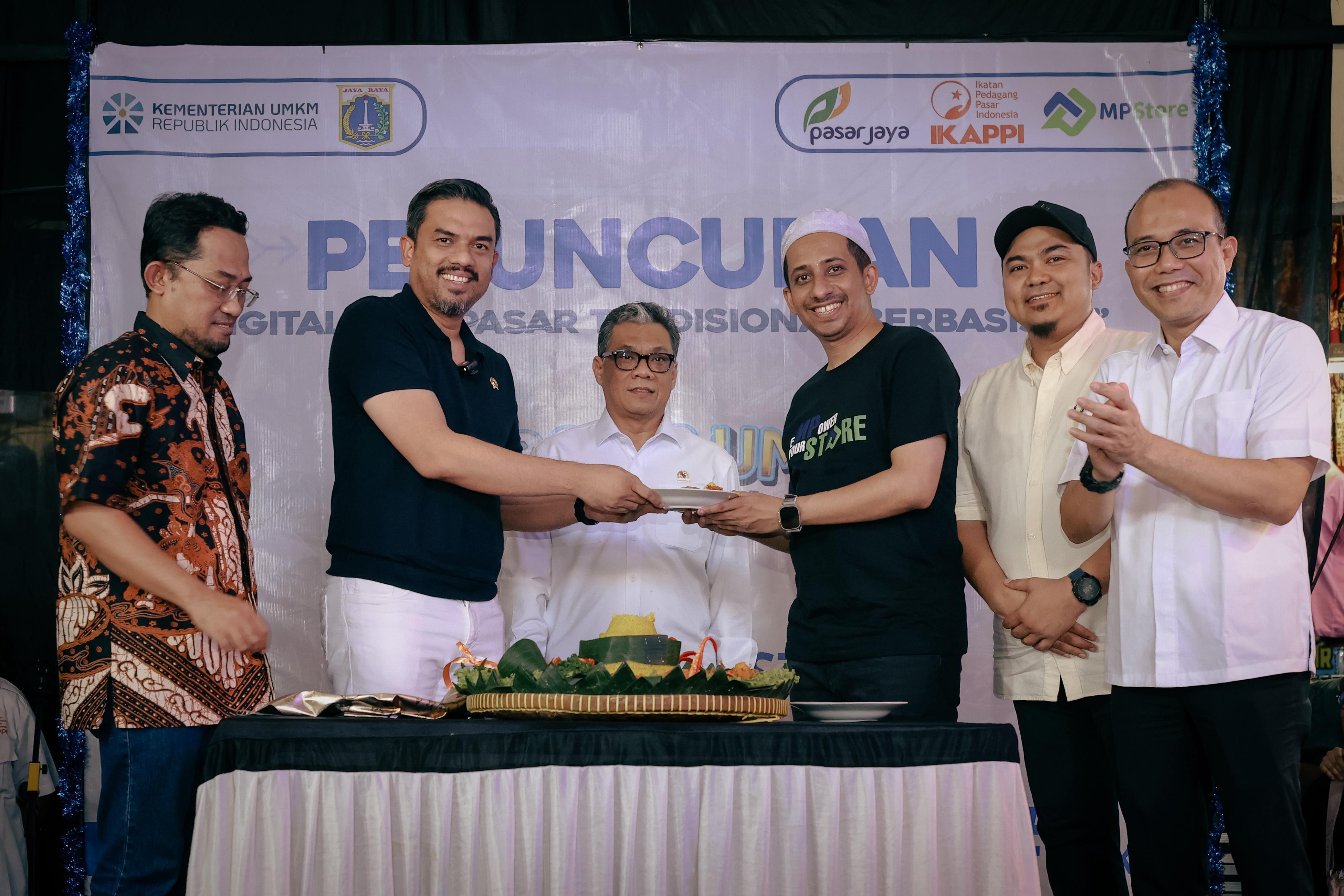 Peluncuran aplikasi AI Agent untuk Pasar oleh PT Mitra Pedagang Indonesia Tbk (MPStore)