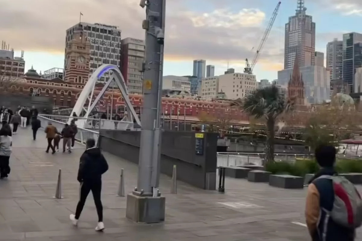 Tangkapan layar lokasi terakhir iPhone milik Michael Tjendara terlihat di aplikasi Find My iPhone.