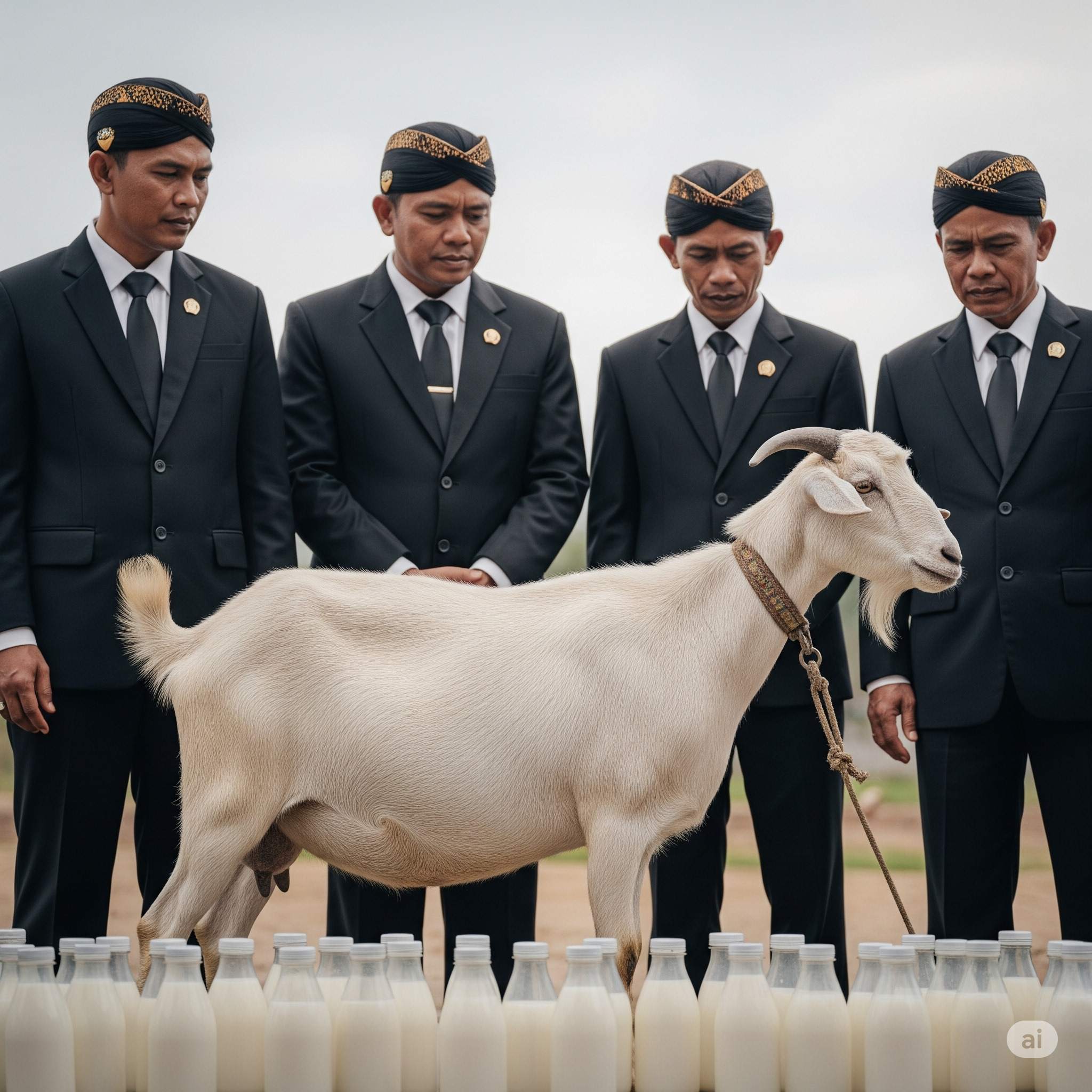 Ilustrasi: Kambing etawa yang banyak memberikan susu