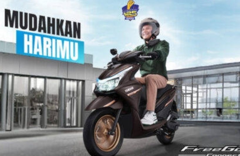 Yamaha FreeGo 125 kini hadir dengan tampilan yang segar dan lebih modern