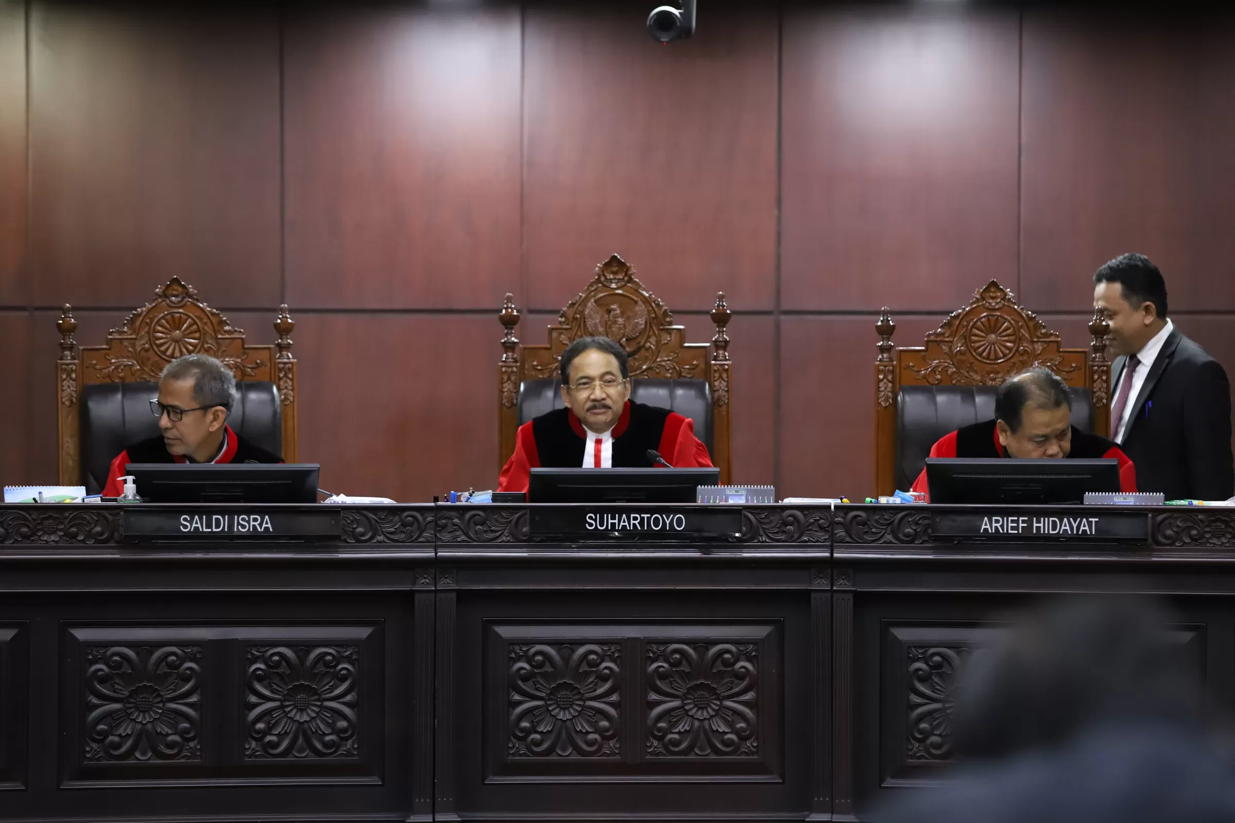 Ketua Hakim MK Suhartoyo.