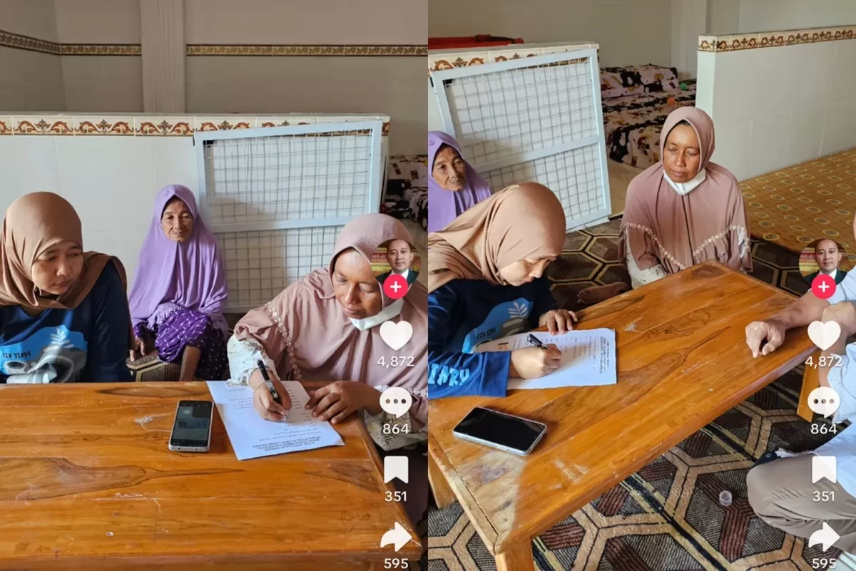 Viral di medsos, dua anak kandung dinarasikan buang ibunya ke panti.