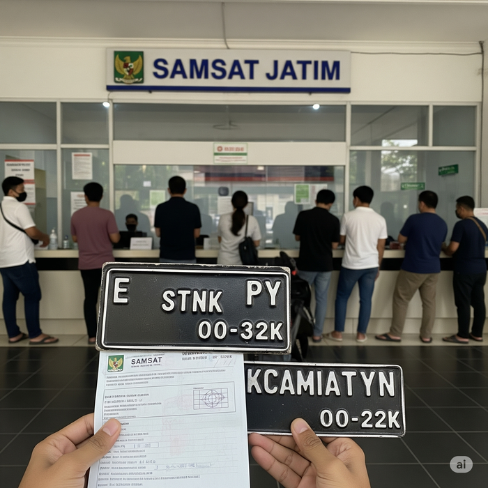 Ilustrasi : Pemprov Jatim meluncurkan pemutihan pajak kendaraan bermotor tahap I