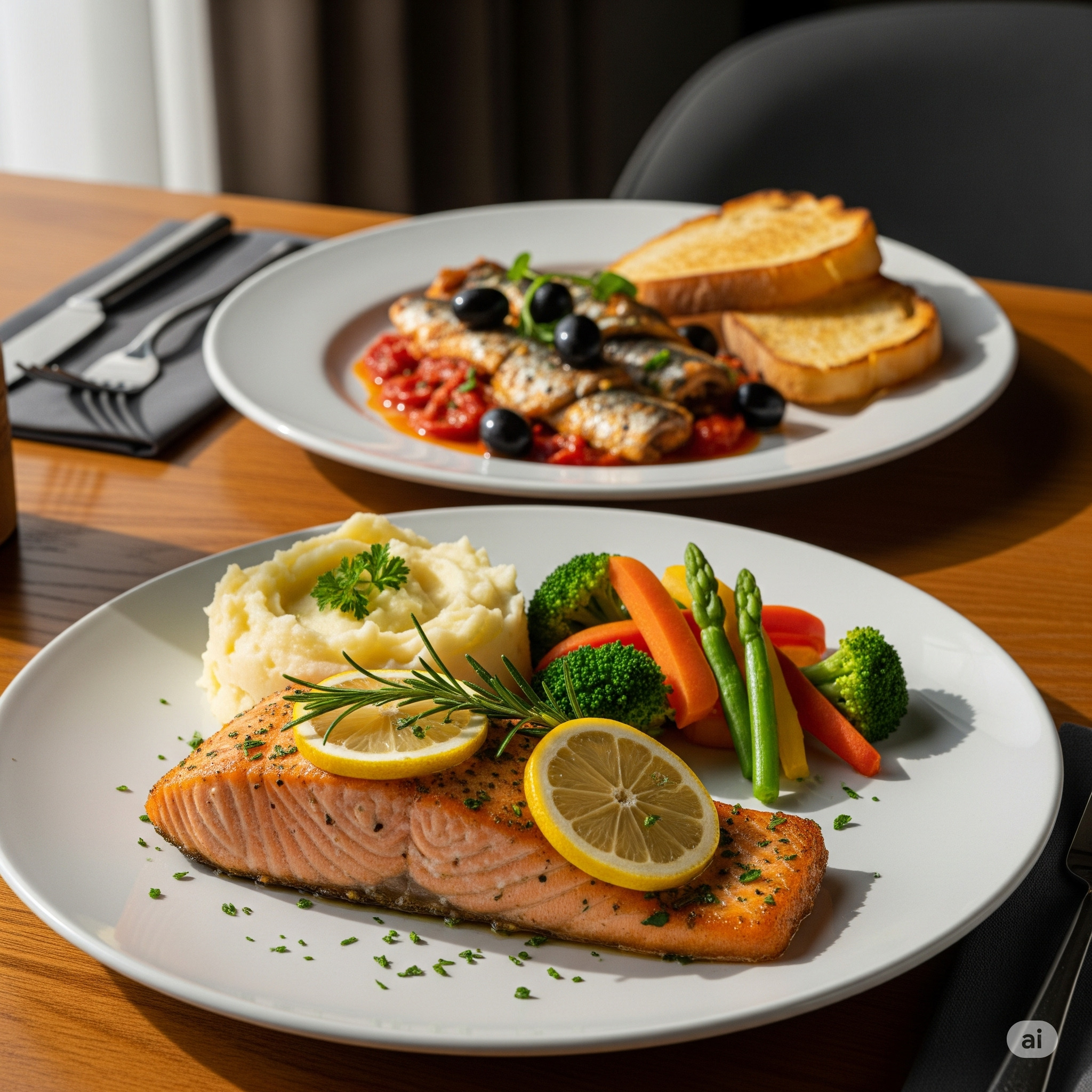 Ikan salmon kaya akan nutrisi yang bisa meningkatkan kecerdasan otak
