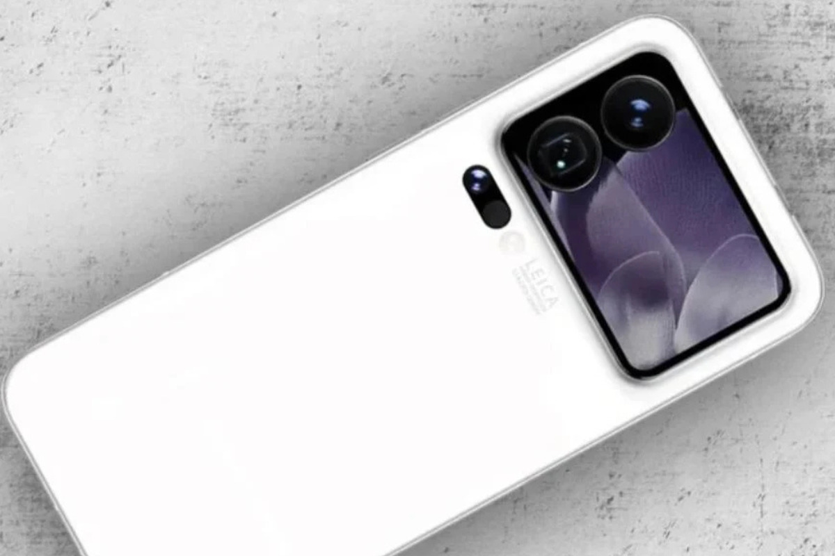 Ilustrasi tampilan layar kamera sekunder pada smartphone terbaru Xiaomi.