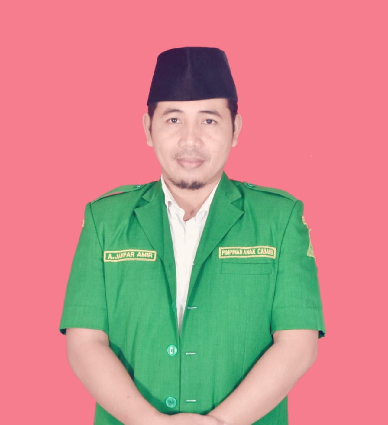 Ketua PAC Ansor Blega Achmad Jakfar Amir