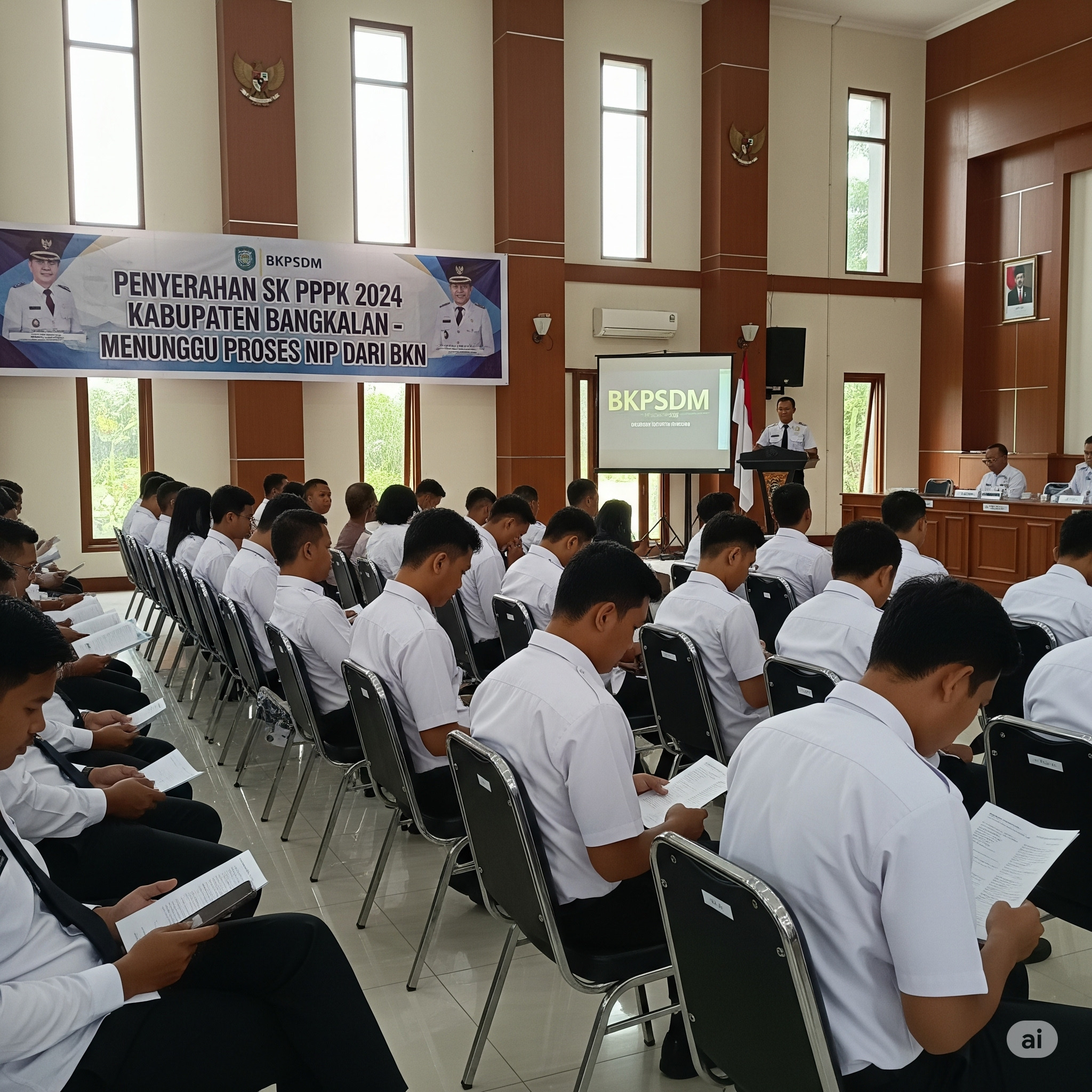 Ilustrasi ratusan PPPK di Kab. Bangkalan masih menunggu SK pengangkatan