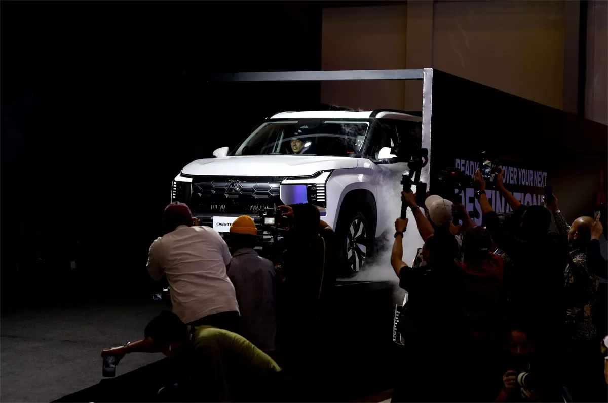 Kemeriahan peluncuran SUV premium terbaru All-New Mitsubishi Destinator di ajang GAIKINDO Indonesia International Auto Show (GIIAS) 2025 di ICE BSD City pada 23 Juli hingga 3 Agustus 2025.