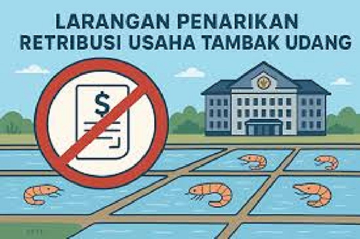 Larangan Penarikan Retribusi Usaha Tambak Udang