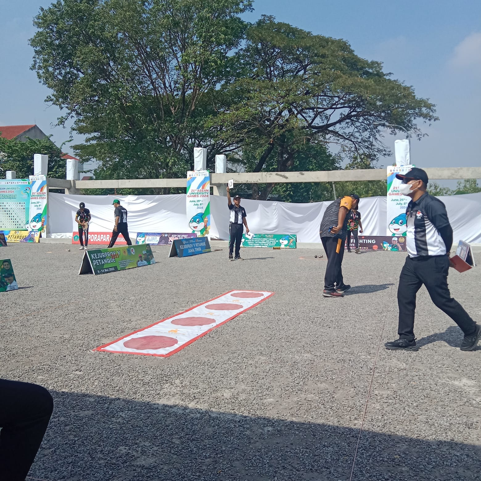 PUTRA DAERAH: Basori memimpin laga Indonesia melawan Malaysia pada kejuaraan Asia University Game Unesa, Surabaya (6/7/2024).&nbsp;