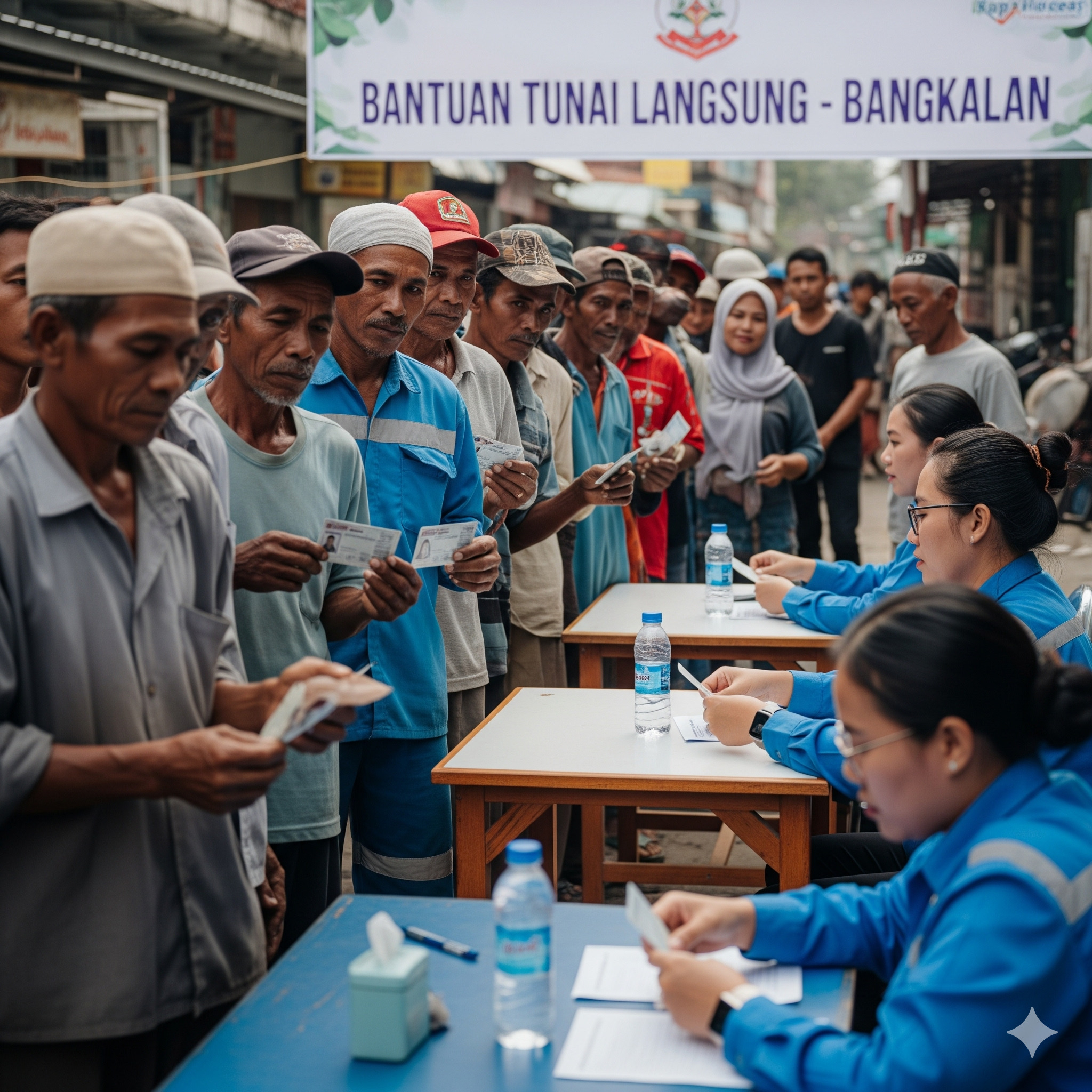 Ilustrasi penyaluran BLT DBHCHT untuk petani tembakau dan buruh pabrik rokok