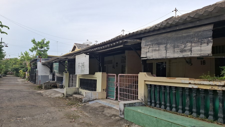 TAK TERAWAT: Aset rumdin milik Pemkab Sumenep yang berlokasi di Perumahan BTN, Desa Kolor, Kecamatan Kota, Sumenep.&nbsp;