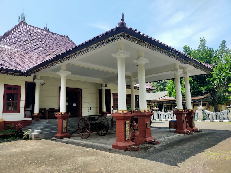 SEPI: Tidak ada aktivitas di lingkungan Museum Cakraningrat Bangkalan, kemarin.&nbsp;