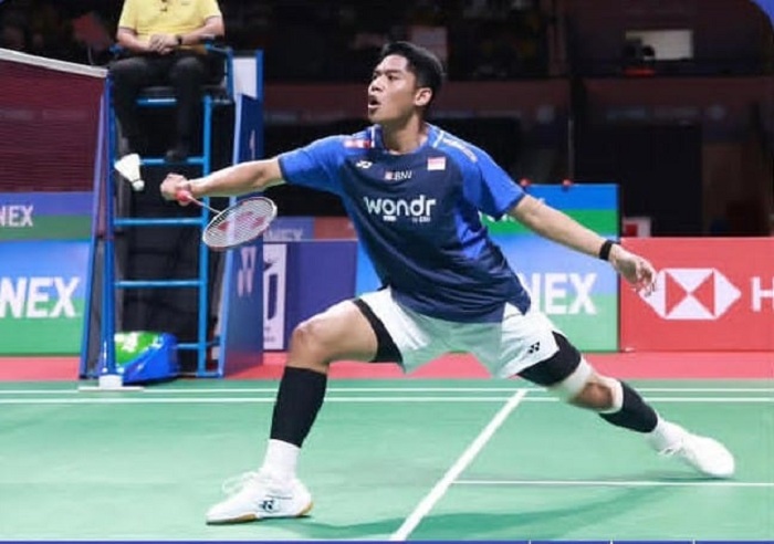 TOTALITAS: Moh Zaki Ubaidillah saat tampil pada babak semifinal BMW World Junior Championship, Sabtu (18/10).&nbsp;