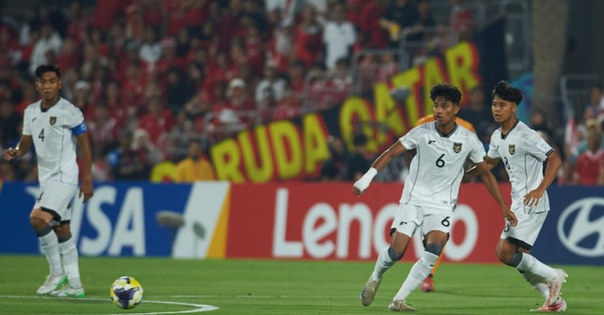 Evandra Florasta meminta maaf Timnas Indonesia U-17 kalah dari Timnas Zambia U-17 2025. (Foto: detikcom/Jalu Pamuncar)