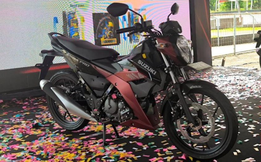 Suzuki masih terus menjadikan Satria FU 150 andalan produk motor di Indonesia. (CNNIndonesia/Febri Ardani)