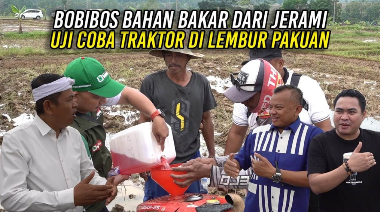 BOBIBOS Bahan Bakar Dari Jerami