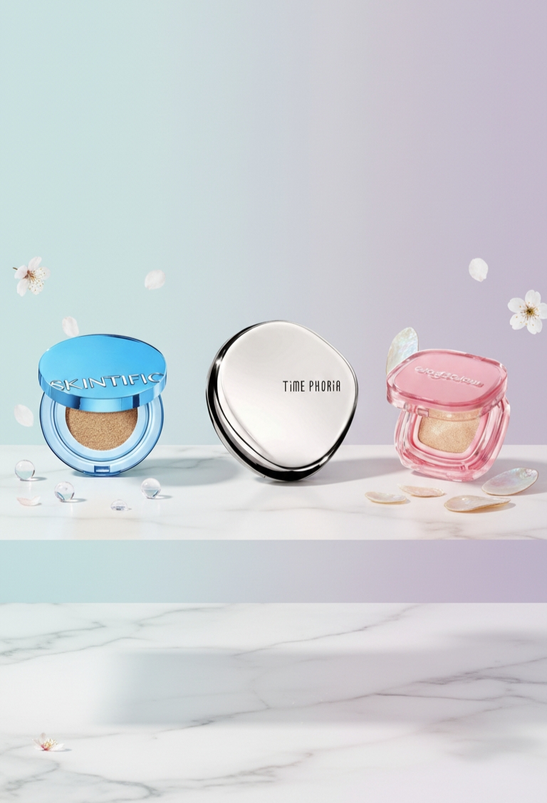 Tiga rekomendasi cushion terbaik.