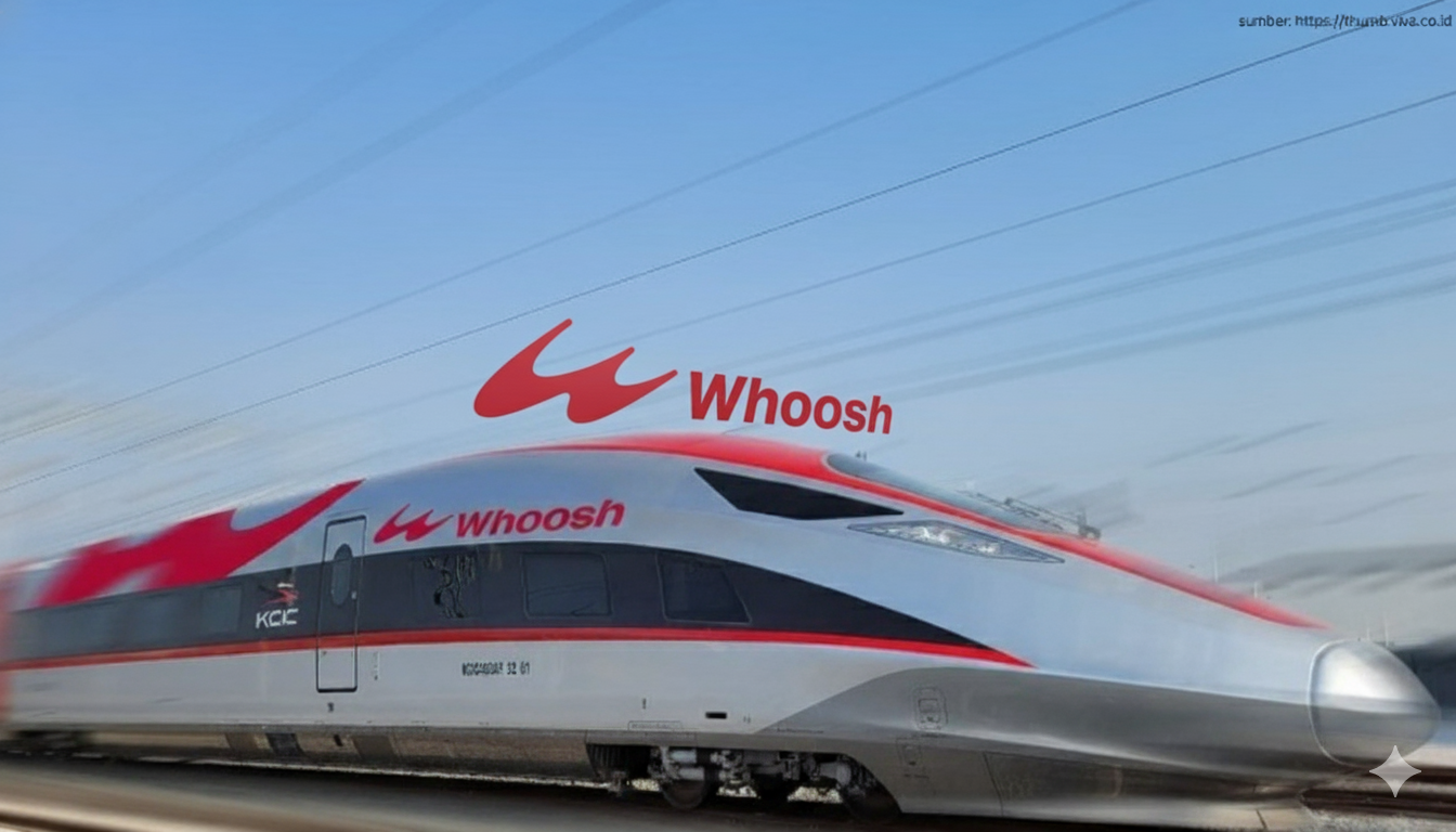 Kereta Whoosh.