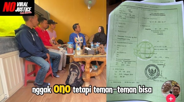 Fotokopi sertifikat rumah Perum Griya Anugerah Bangkalan.