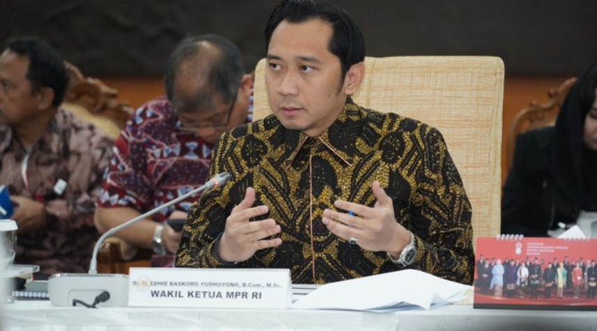 Wakil Ketua MPR RI sekaligus Ketua Fraksi Partai Demokrat DPR RI, Edhie Baskoro Yudhoyono (Ibas). (Dok. MPR RI)