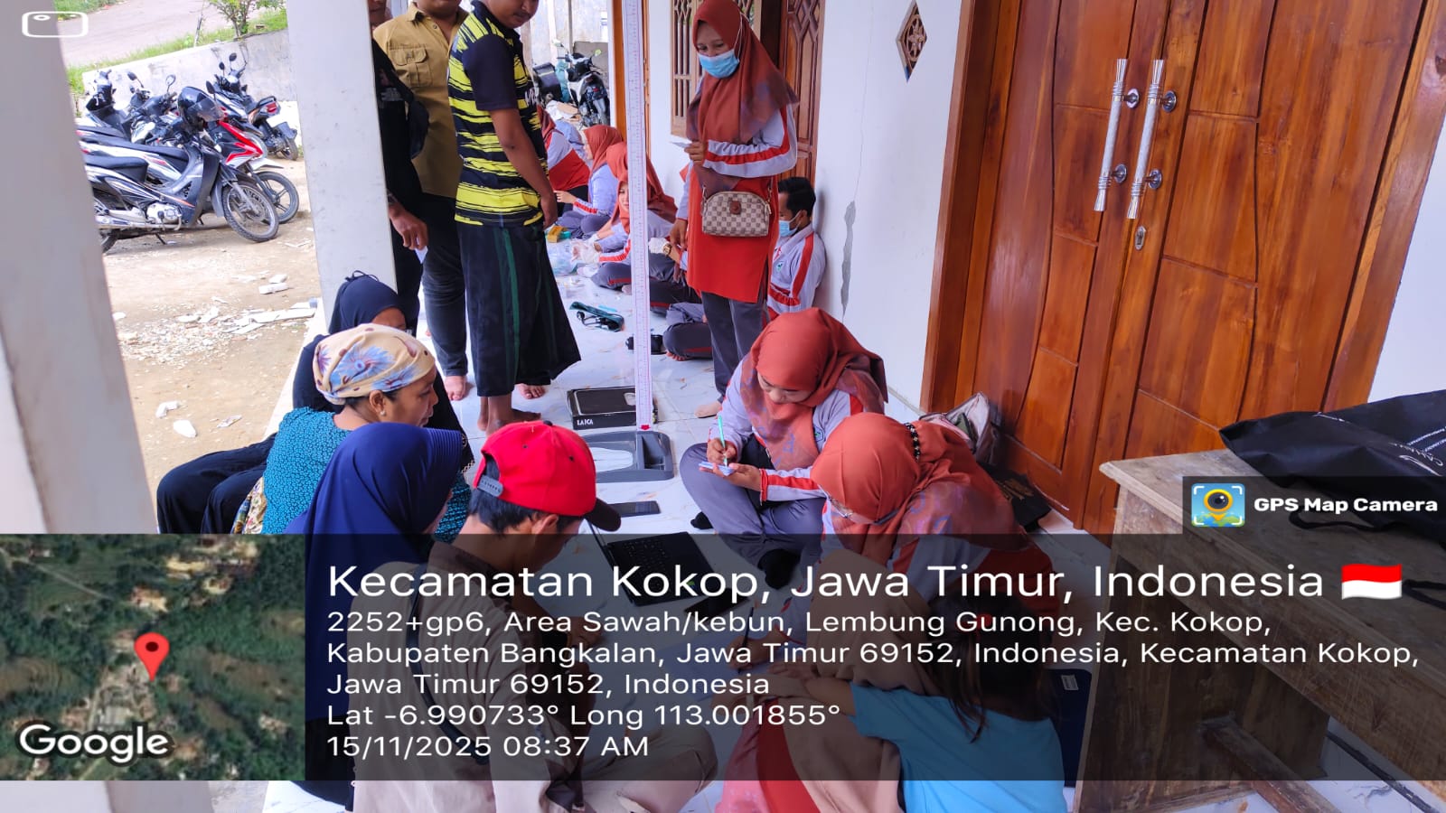 Inovasi puskesmas Kokop melakukan CKG grebek pasar