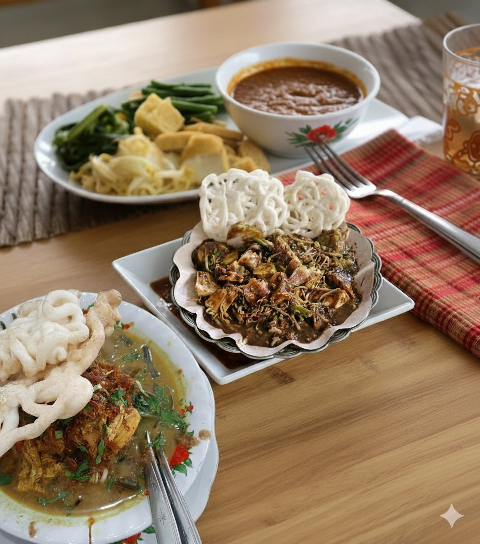 Lima macam rujak Madura.