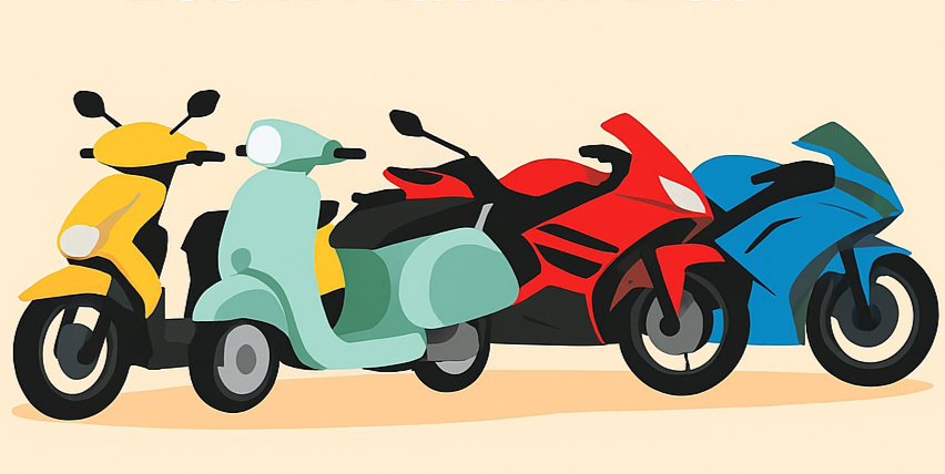 Ilustrasi Gambar Motor