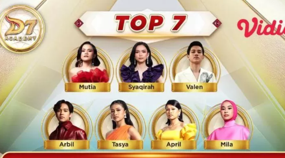 Ajang pencarian bakat D Academy 7 dengan peserta babak Top 7. (istimewa)