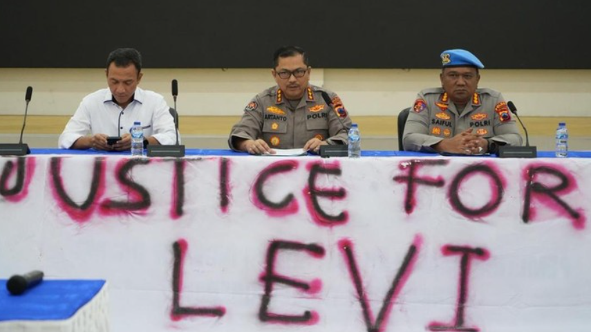Polda jateng menggelar audiensi dengan mahasiswa Untag terkait dengan kasus tewasnya dosen wanita di kampus tersebut. Foto: Dok. Polda Jateng.