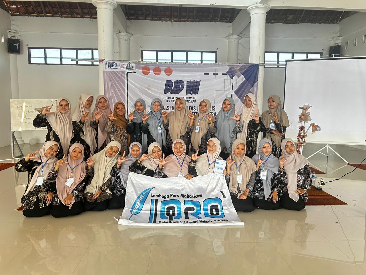 ANTUSIAS: Peserta DJD LPM Iqro