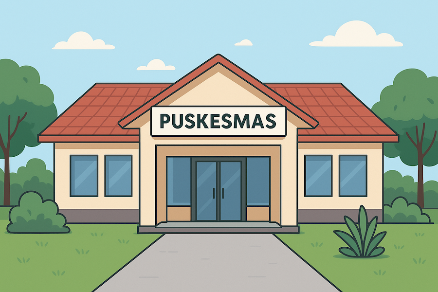 Ilustrasi puskesmas.