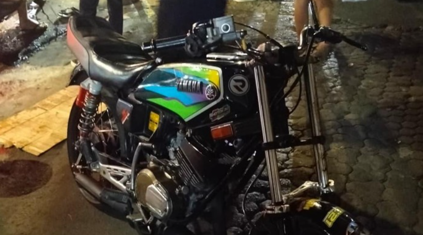 Gary Iska meninggal dunia saat mengendari motor RX King di Pesanggrahan, Jaksel, Sabtu (29/11/2025) dini hari. (dok. Istimewa)