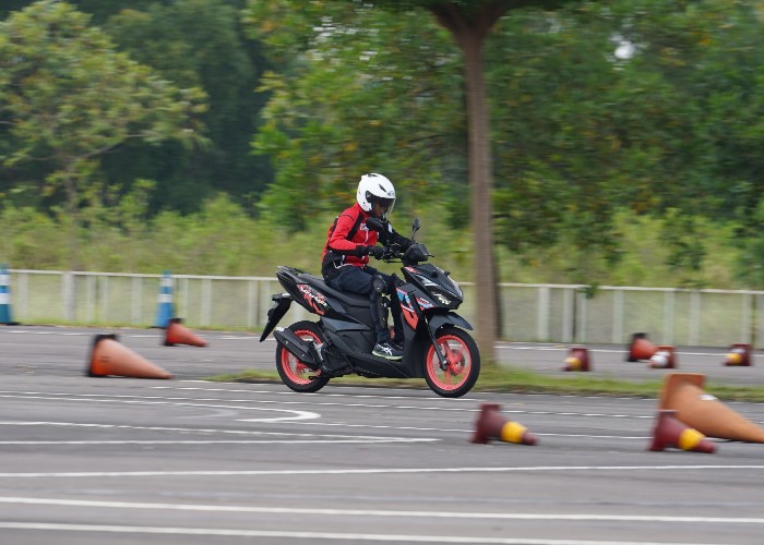All New Honda Vario Street saat test drive.