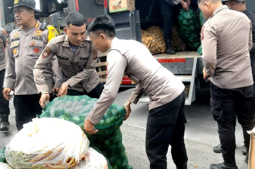 Distribusi Bantuan Polda Sumut Digenjot untuk Wilayah Terdampak Bencana