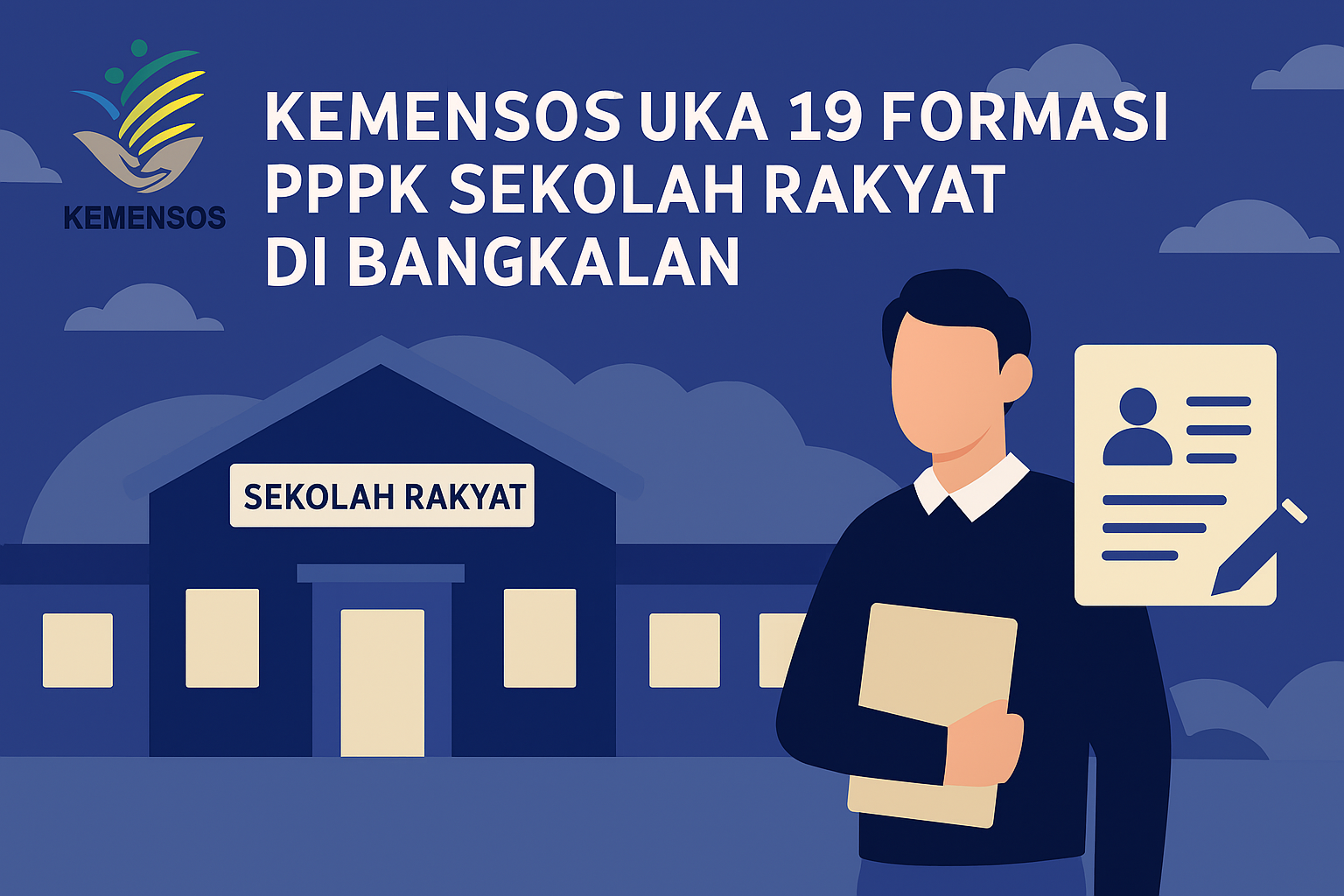 Ilustrasi PPPK Sekolah Rakyat Bangkalan.