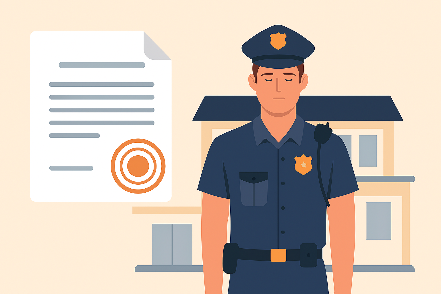 Ilustrasi Penyelidikan Polisi.