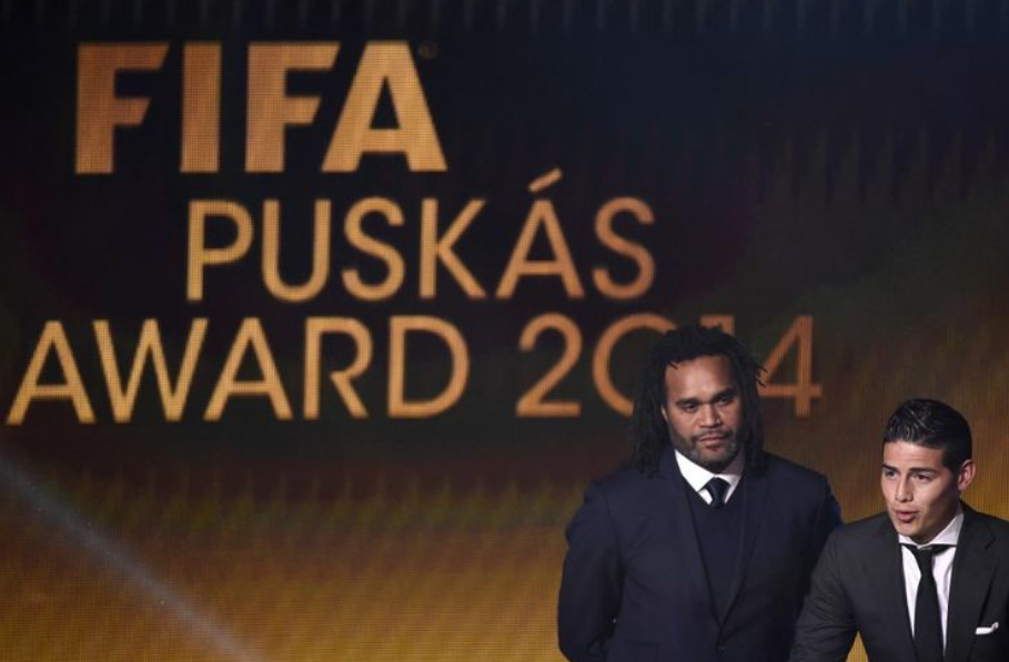 Penghargaan Puskas Award.(OLIVIER MORIN)