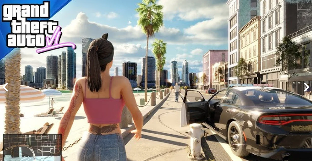 Gameplay GTA 6 Bocor. Sumber : YouTube